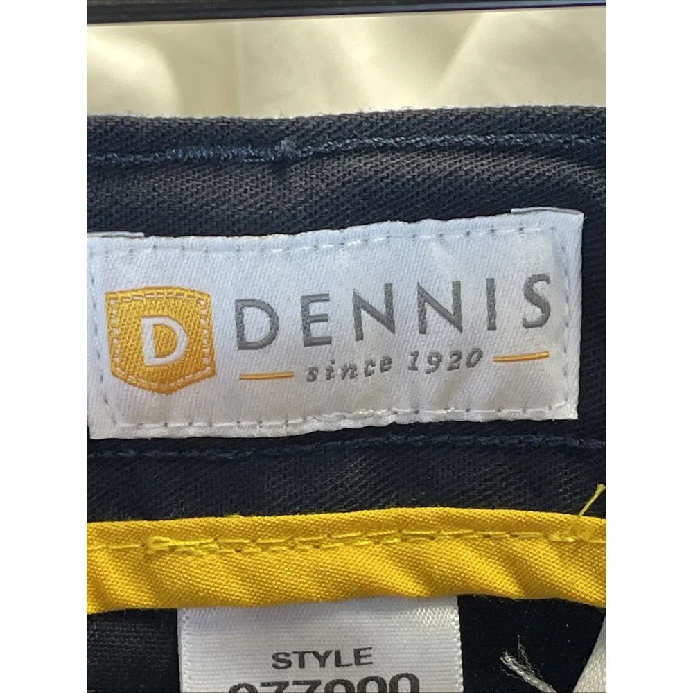 Dennis Uniform School Flat Front Pant Boys 8 Regular Irvington Style 077000 Navy